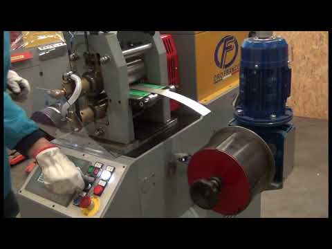ORO FRANCO - Rolling mill mod. CAS160/MAE with electronic coiling units